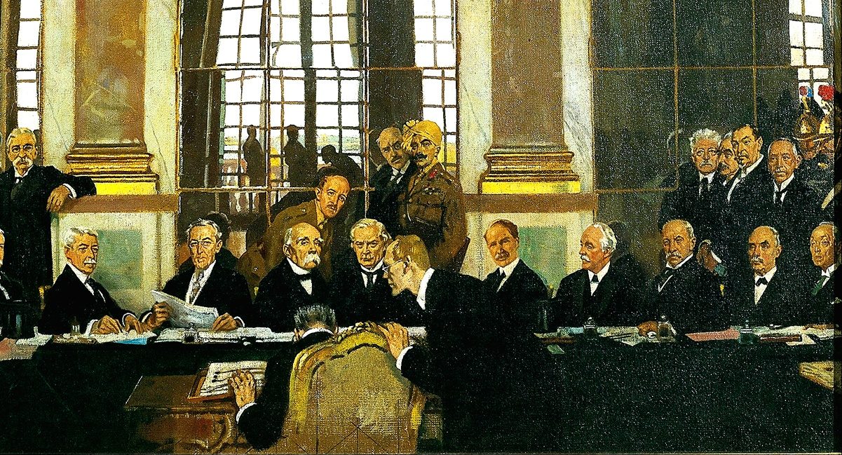 Signature du Traité de Versailles - 28 juin 1919