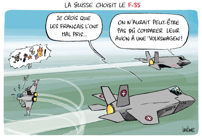 La Suisse choisit le F-35