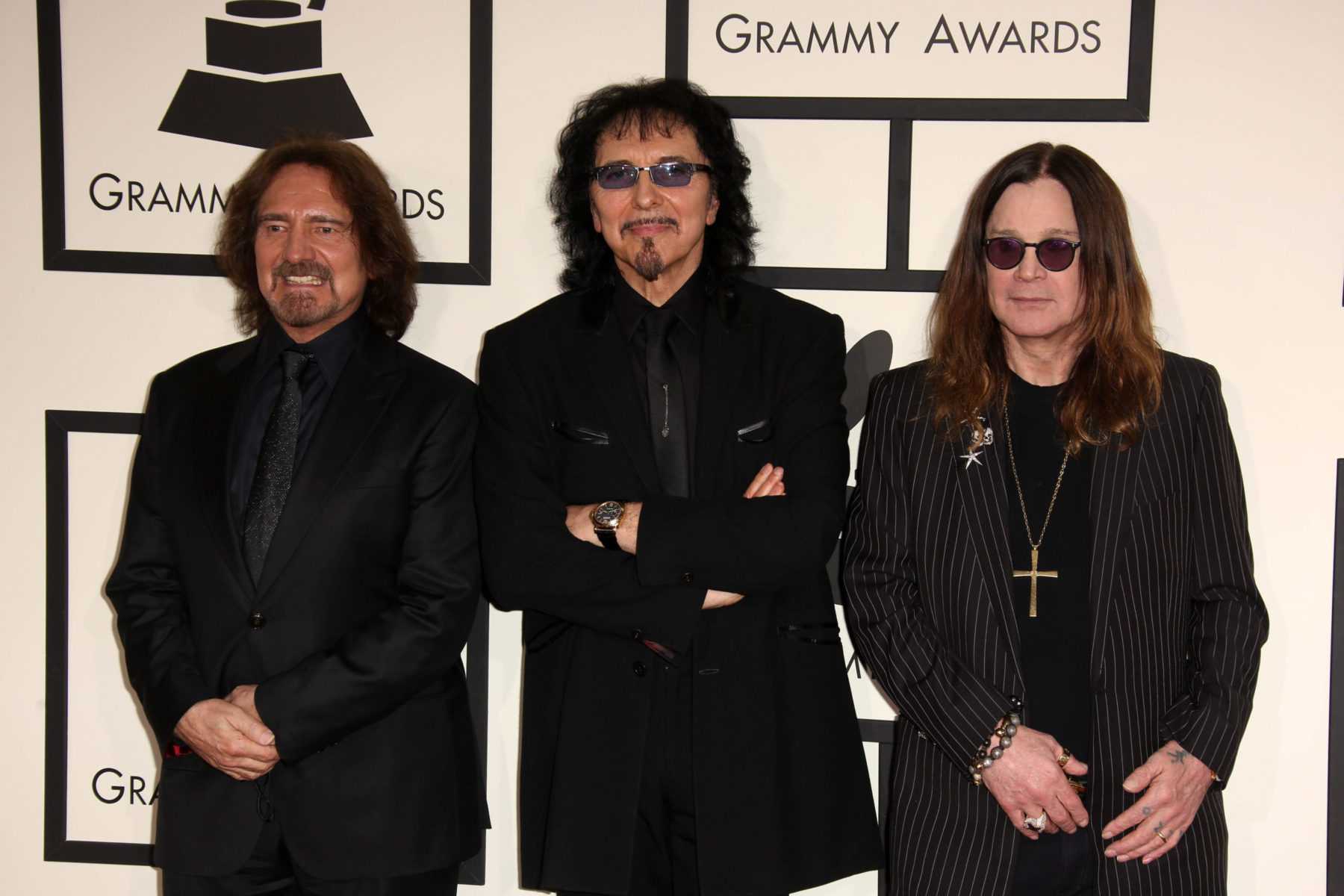 Black Sabbath lors de la 56e cérémonie des Grammy Awards, Los Angeles, Californie, 26 janvier 2014.