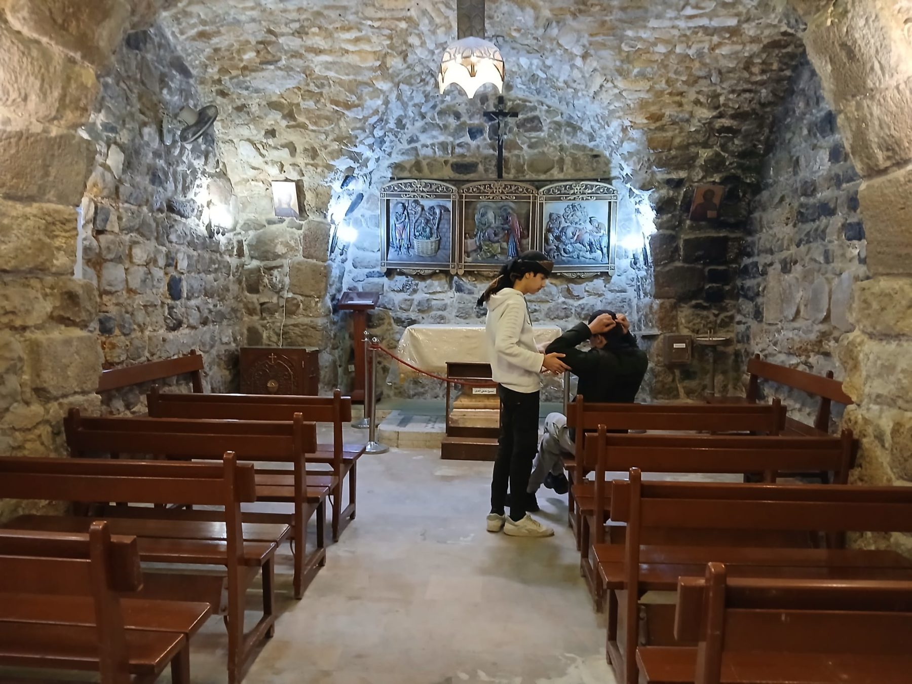 Chapelle de Saint-Ananie, où Paul aurait été baptisé.