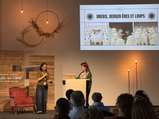 Margarita Fugger- Heesen (à gauche), fondatrice de Dignity, et Lisa Zbinden (à droite), cheffe de projet.