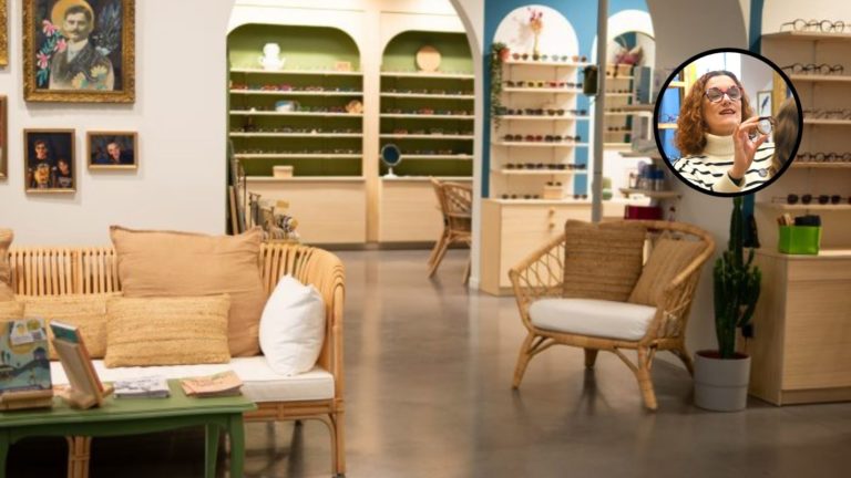 Portrait d'Audrey Cattoz, fondatrice de KLS-lunettes