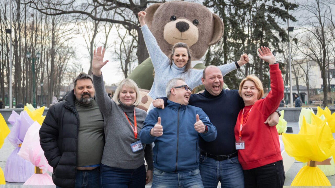 L'équipe eau et assainissement de Medair à Kharkiv, en Ukraine