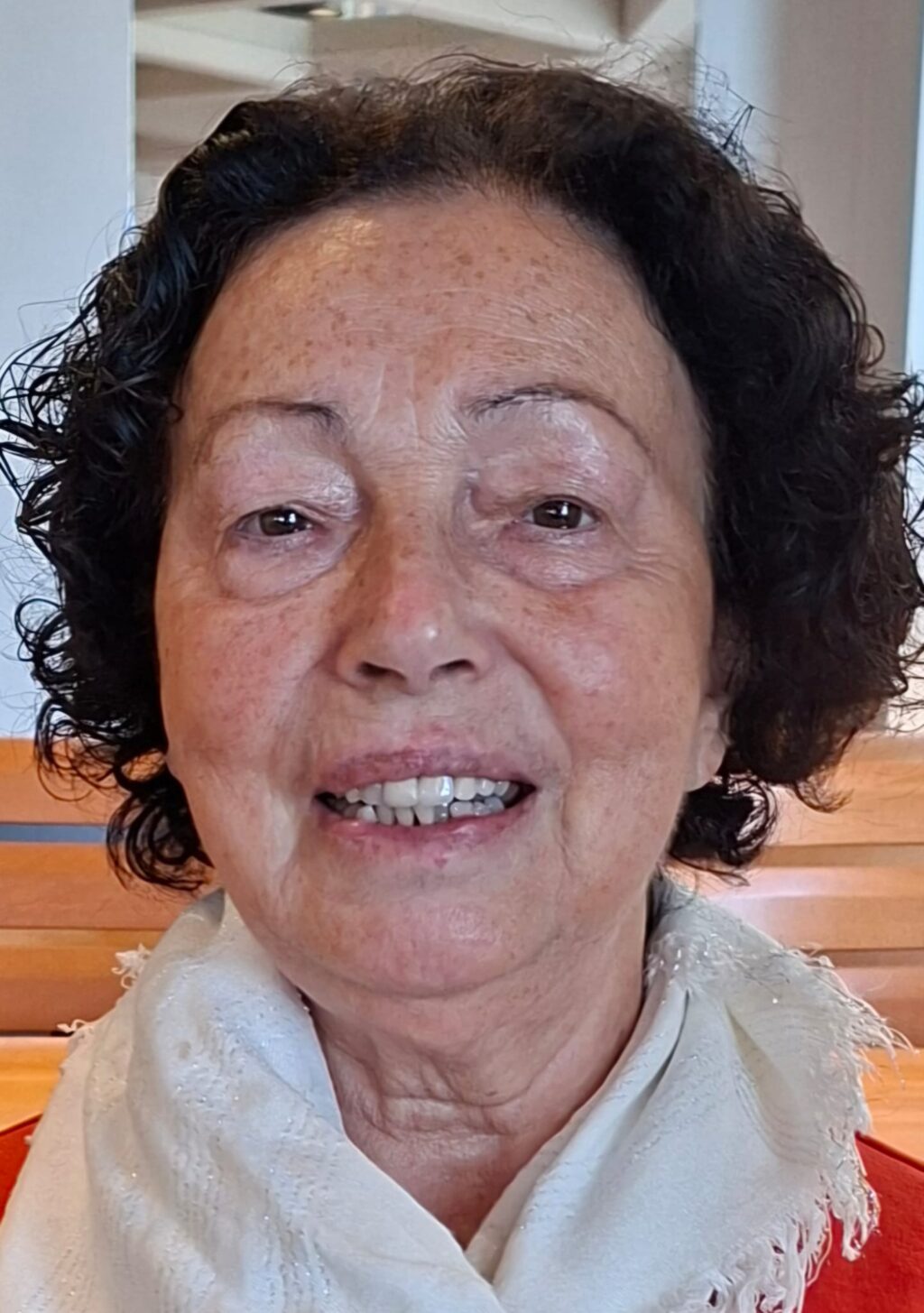 Portrait de Marie-José, femme convertie au christianisme