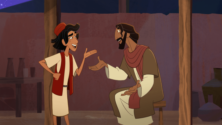 Image du film d'animation «Lumière du monde»