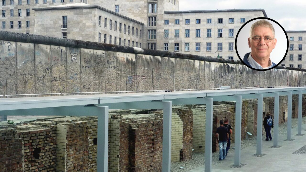 Les anciens locaux de la Gestapo à Berlin se trouvent au site de la Topographie de la Terreur, situé le long de la Niederkirchnerstraße.