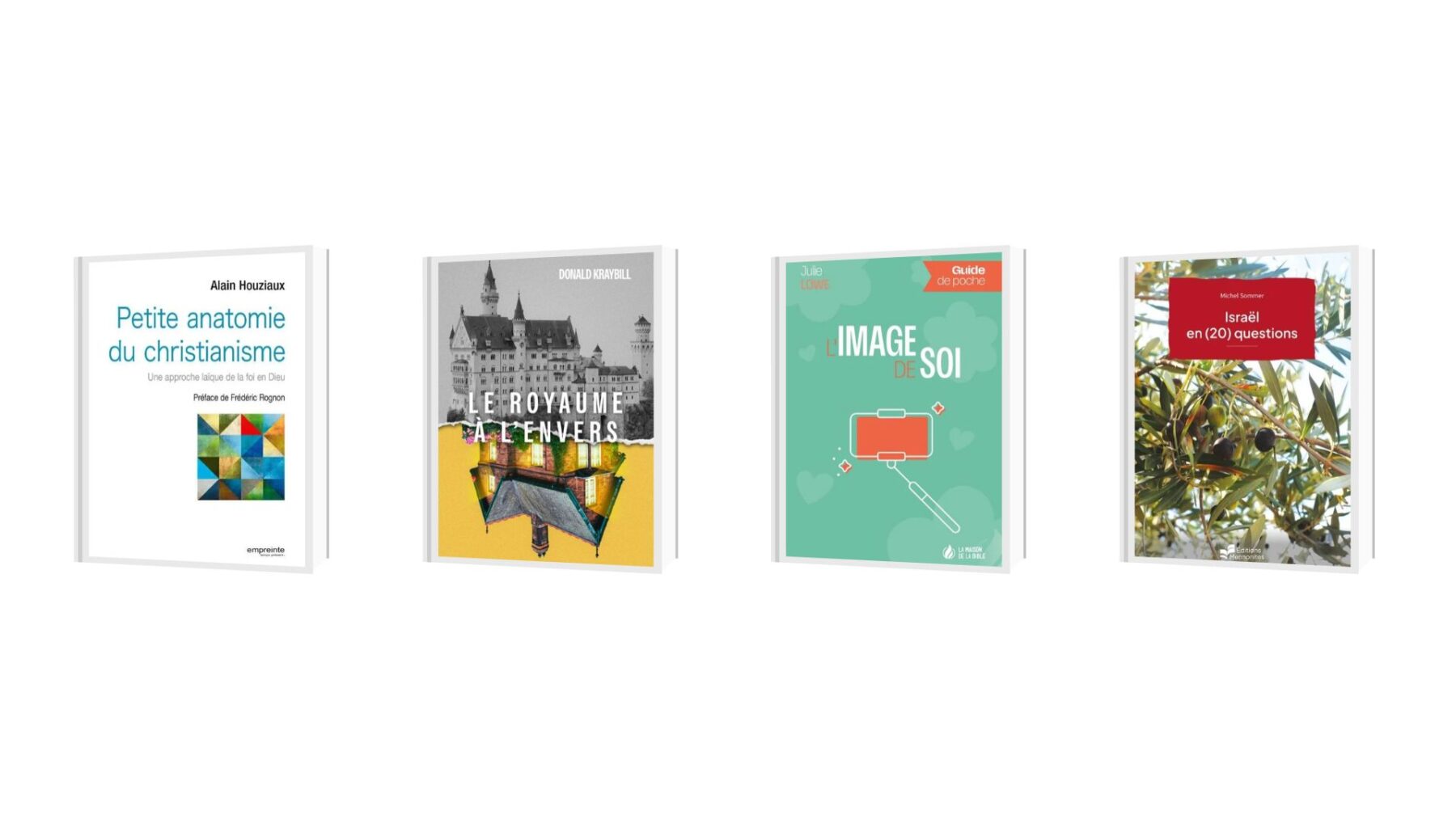 Couverture des quatre livres recensés