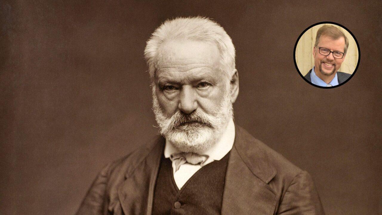Portrait de Stephan Robert-Nicoud et Portrait photographique de Victor Hugo âgé, à la barbe blanche